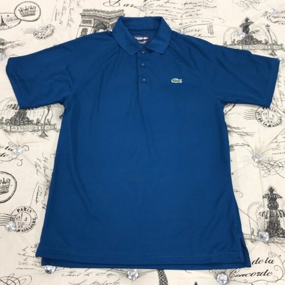 Lacoste Short Sleeve Ribbed Collar Polo Shirt - Picture 2 of 7